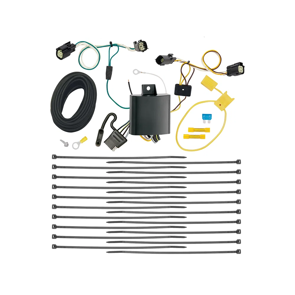 118712 – TEKONSHA Trailer Wiring Connector, T-One Connector Assembly With Upgraded Circuit Protected ModuLite ® HD Mo...